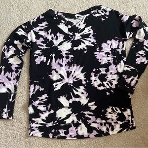 Athleta Coaster Luxe V Neck Sweatshirt